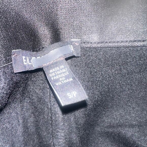 Eileen Fisher $268 Felted Wool Lantern Pant in black  small NEW - Picture 9 of 9